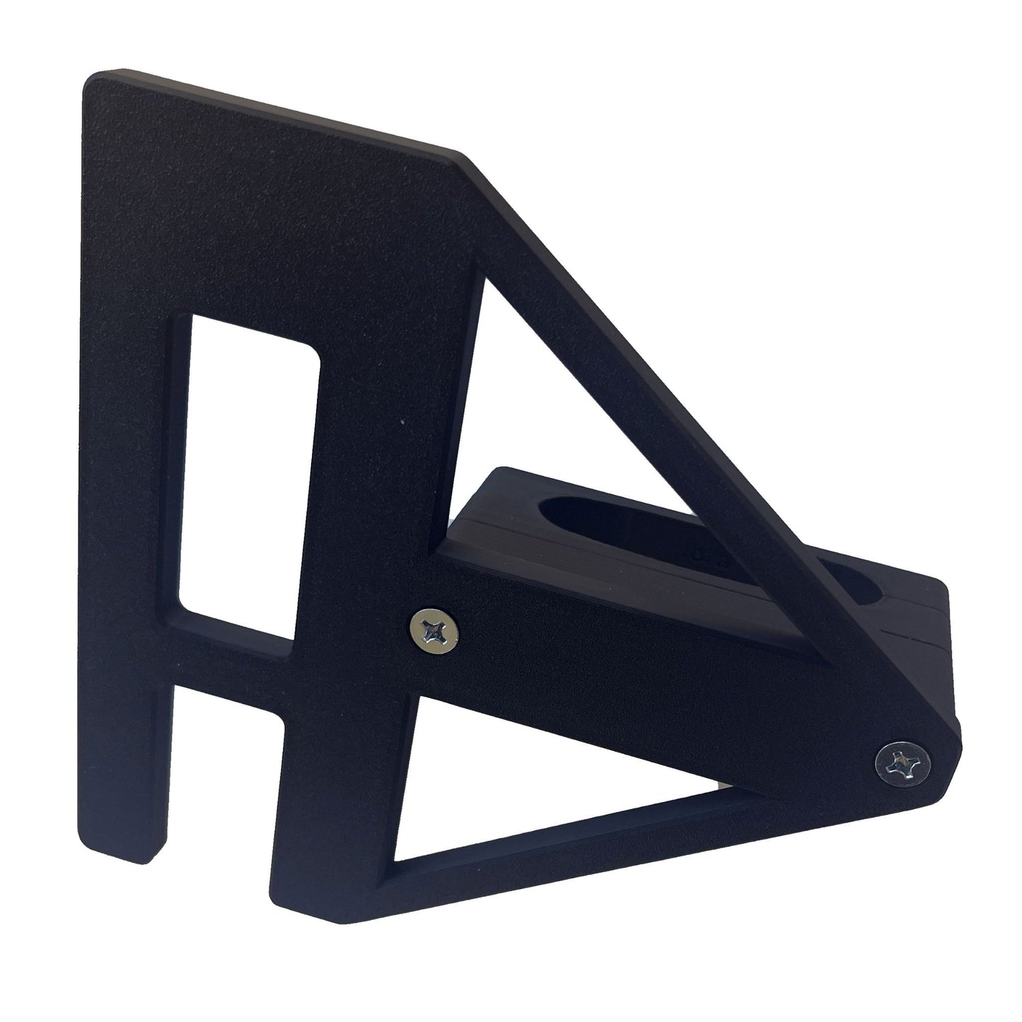 Zoomed in view Maxi-cosi_Iora black CribClamp musical mobile attachment adapter bracket for the Maxi- cosi Iora co-seelper