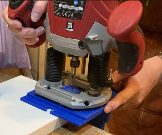 Adjustable loose tenon jig for Festool dominos